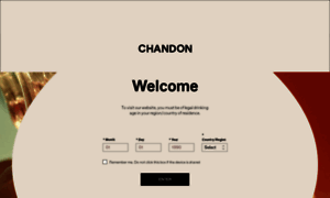Chandon.com thumbnail