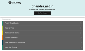 Chandra.net.in thumbnail