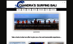 Chandras-surfing-bali.com thumbnail