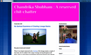 Chandrikashubham.blogspot.com thumbnail