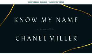 Chanel-miller.com thumbnail