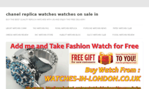 Chanel-replica-watches.watchesonsale.in thumbnail