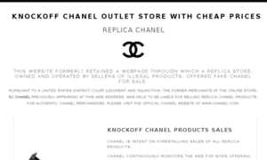 Chanel-xinkuan.com thumbnail