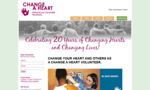 Changeaheartvolunteers.org thumbnail