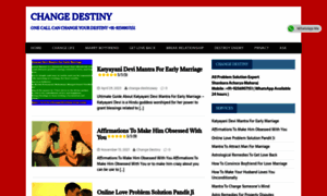 Changedestinyway.com thumbnail