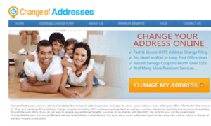 Changeofaddresses.com thumbnail