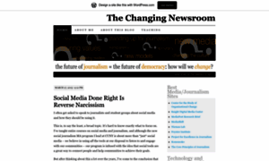 Changingnewsroom.wordpress.com thumbnail