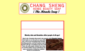 Changshengsoap.com thumbnail