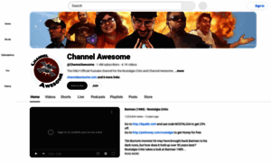 Channelawesome.com thumbnail