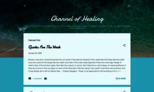 Channelofhealing.blogspot.com thumbnail