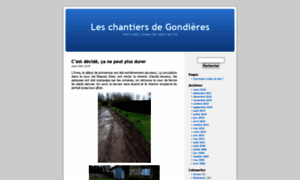 Chantier.gondieres.fr thumbnail