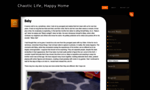 Chaoticlifehappyhome.wordpress.com thumbnail