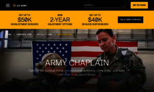 Chaplain.goarmy.com thumbnail