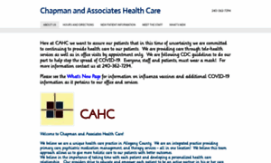 Chapmanandassociateshealthcare.com thumbnail