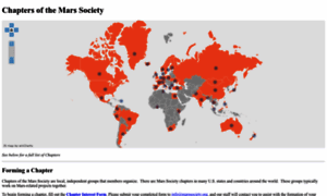 Chapters.marssociety.org thumbnail