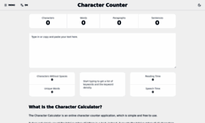 Charactercalculator.com thumbnail