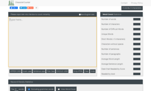 Charactercount.xyz thumbnail