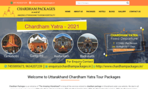Chardhampackages.in thumbnail