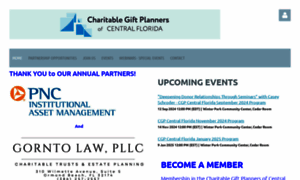 Charitablegiftplannerscfl.org thumbnail