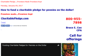 Charitablepledge.com thumbnail