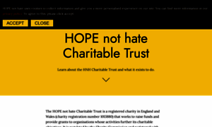 Charity.hopenothate.org.uk thumbnail