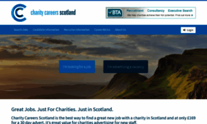Charitycareersscotland.co.uk thumbnail