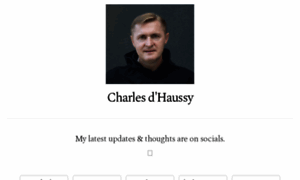 Charlesdhaussy.com thumbnail