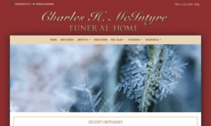 Charleshmcintyrefuneralhome.com thumbnail