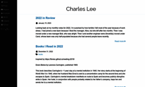 Charlesjlee.com thumbnail