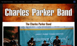 Charlesparkerband.com thumbnail