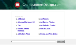 Charlestonartdesign.com thumbnail