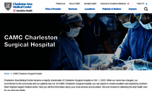 Charlestonsurgicalhospital.com thumbnail