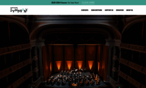 Charlestonsymphony.com thumbnail