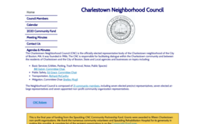 Charlestownneighborhoodcouncil.org thumbnail