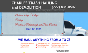 Charlestrashhauling.com thumbnail