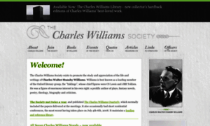 Charleswilliamssociety.org.uk thumbnail