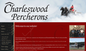 Charleswoodpercherons.com thumbnail