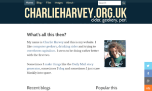 Charlieharvey.com thumbnail