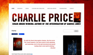 Charliepriceauthor.com thumbnail