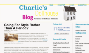Charliesdollhouseblog.com thumbnail