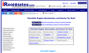 Charlotte.metroroommates.com thumbnail