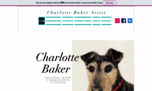 Charlottebakerartist.co.uk thumbnail