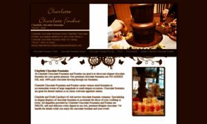 Charlottechocolatefountainsandfondue.com thumbnail