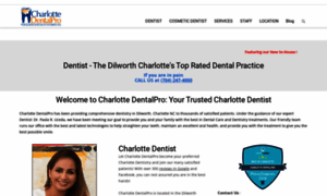 Charlottedentalpro.com thumbnail