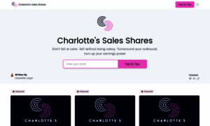 Charlottesalesshares.beehiiv.com thumbnail