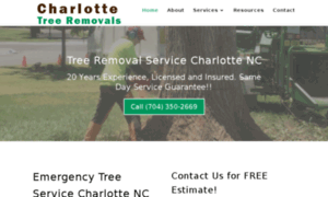 Charlottetreeremovals.com thumbnail