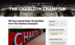 Charltonchampion.co.uk thumbnail