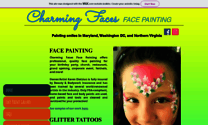 Charmingfacesfacepainting.com thumbnail