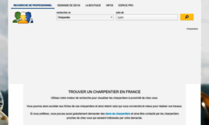 Charpentier.mon-professionnel.com thumbnail