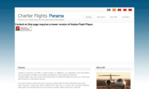 Charterflightspanama.com thumbnail